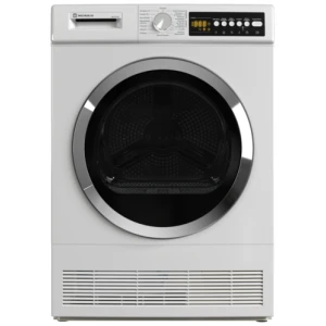 Στεγνωτήριο ρούχων Morris MCD-9162 με χωρητικότητα 9 κιλά και σύστημα στεγνώματος με συμπύκνωση υδρατμών, 15 διαφορετικά προγράμματα στεγνώματος και LED Display με ένδειξη υπολειπόμενου χρόνου.