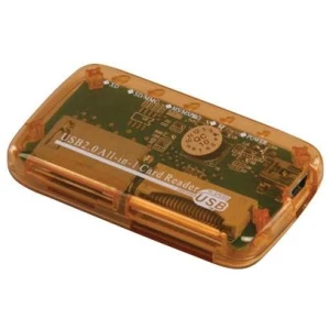 Card Reader BasicXL BXL-CARDRW μικρού μεγέθους USB 2.0 card reader κατάλληλο για κάρτες XD, SD, MMC, MS/MSPRO και TF. Εύκολη σύνδεση μέσω θύρας USB 2.0.