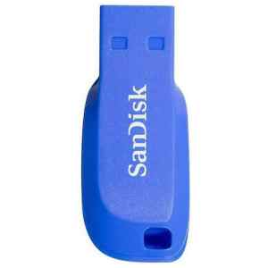 USB Sandisk Cruzer Blade 32GB μπλε ιδανικό για να αποθηκεύετε τα video, τη μουσική ή τις φωτογραφίες σας και να τα μεταφέρετε παντού μαζί σας. Διαθέτει λογισμικό SecureAccess για την προστασία των αρχείων σας.