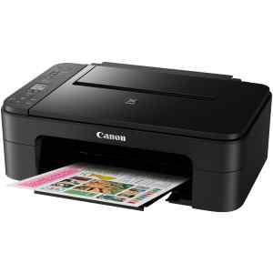 Πολυμηχάνημα Inkjet Canon Pixma TS3150 είναι ένα οικονομικά προσιτό πολυμηχάνημα που αποδίδει ευκρινές κείμενο και ζωντανές εκτυπώσεις φωτογραφιών χωρίς περιθώρια, απευθείας από έξυπνες συσκευές, φωτογραφικές μηχανές Wi-Fi ή το cloud. Σαρώστε και εκτυπώστε με ευκολία μέσω της έξυπνης οθόνης LCD 3,8cm.