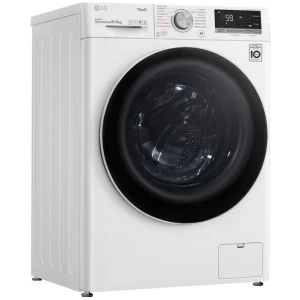 Πλυντήριο-Στεγνωτήριο ρούχων LG F4DV508S0E , κατάλληλο για να καλύψει τις ανάγκες μιας τετραμελούς οικογένειας.