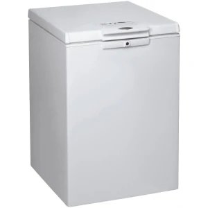 Καταψύκτης μπαούλο Whirlpool WH1410 με τεχνολογία 6ης ΑΙΣΘΗΣΗΣ παρακολουθεί τη θερμοκρασία στο εσωτερικό του καταψύκτη και ενισχύει την ψύξη αυτόματα μόνο όταν απαιτείται. Οικονομική και φιλική προς το περιβάλλον.