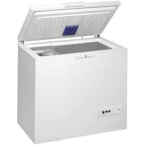 Καταψύκτης μπαούλο Whirlpool WHM 2511 με λειτουργία Fast Freeze ρυθμίζει τη θερμοκρασία του καταψύκτη 10 βαθμούς πιο χαμηλά από τη χαμηλότερη ρύθμιση, ώστε το φρέσκο τρόφιμο να καταψύχεται γρηγορότερα και να διατηρεί τη θρεπτική του αξία.