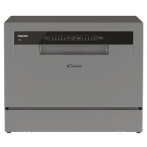 Το πλυντήριο πιάτων πάγκου Candy CP6E51LS, είναι το μικρό πλυντήριο πιάτων άνω πάγκου που παρέχει την τέλεια λύση εάν δυσκολεύεστε να έχετε ένα μεγάλο πλυντήριο πιάτων. Το μικρό του μέγεθος ταιριάζει απόλυτα και στους πιο μικροσκοπικούς χώρους της κουζίνας και έχει βελτιωθεί ώστε να είναι πιο αποτελεσματικό και πιο έξυπνο, διαθέτοντας έναν αριθμό γρήγορων κύκλων και λειτουργιών που στοχεύουν στην απλοποίηση της καθημερινότητάς σας.