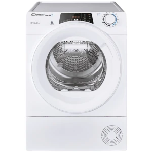 Το στεγνωτήριο ρούχων Candy ROE H9A2TE-S έχει χωρητικότητα 9 κιλά και 5 επιλογές διαφορετικών προγραμμάτων, ώστε να προσαρμόσετε το στέγνωμα ανάλογα με τα ρούχα που έχετε πλύνει.