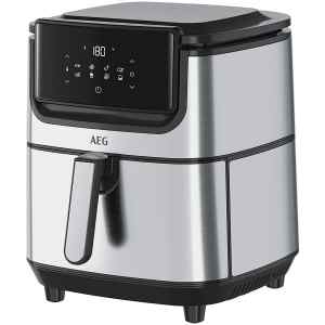 Φριτέζα αέρος AEG AF6-1-6ST είναι ευέλικτο Gourmet 6 Air Fryer επιτρέπει τηγάνισμα, ψήσιμο στο γκριλ, μαγείρεμα, ακόμα και φούρνισμα – με λίγο έως και καθόλου λάδι.