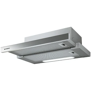 Ο συρόμενος απορροφητήρας Pyramis Essential Turbo 065017602 τοποθετείται σε ντουλάπι και σύρεται μόνο το μέρος του απορροφητήρα που περιέχει τα φίλτρα.