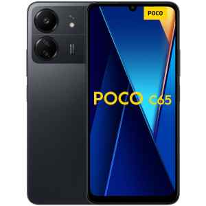 Smartphone Xiaomi Poco C65 (8GB/256GB) μαύρο εξοπλισμένο με τεράστια οθόνη 6,74" HD+ που σπάνια συναντάς σε αντίστοιχες συσκευές, προσφέρει εκπληκτική οπτική εμπειρία κατά την παρακολούθηση video και την αναπαραγωγή παιχνιδιών.