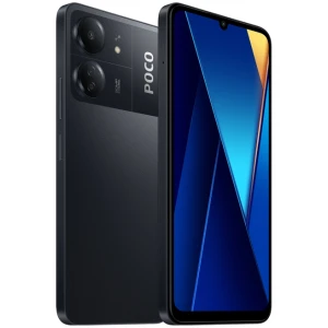 Smartphone Xiaomi Poco C65 (8GB/256GB) μαύρο εξοπλισμένο με τεράστια οθόνη 6,74" HD+ που σπάνια συναντάς σε αντίστοιχες συσκευές, προσφέρει εκπληκτική οπτική εμπειρία κατά την παρακολούθηση video και την αναπαραγωγή παιχνιδιών.