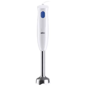 Με το ραβδομπλέντερ Braun MultiQuick 1 MQ10.001M WH ανακαλύψτε τη νέα απλότητα της ελαφρότητας με το ελαφρύτερο ραβδομπλέντερ της Braun: το νέο MultiQuick 1. Το μόνο που χρειάζεται είναι ένα άγγιγμα. Σχεδιασμένο για εύκολη ανάμειξη, το κουμπί ελέγχου 1 ταχύτητας είναι τέλεια τοποθετημένο για εύκολη χρήση. Απλά κάντε κλικ και κρατήστε το για να αναμίξετε smoothie, επιδόρπια και νόστιμες σάλτσες – με ελάχιστη προσπάθεια!