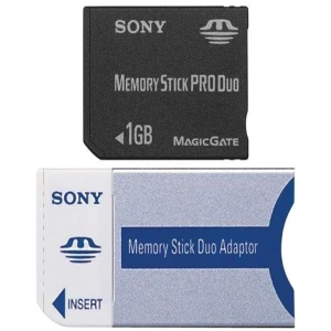 Memory Stick Sony Pro Duo MSX-M1GST/X με χωρητικότητα αποθήκευσης 1 GB με διαθέσιμα 940 MB