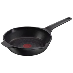 Το τηγάνι Tefal Robusto 28cm είναι κατασκευασμένο από αλουμίνιο, ένα υλικό που το κάνει ελαφρύ, ιδιαίτερα ανθεκτικό στη σκουριά και πολύ γρήγορο στο ζέσταμα. Σας προτείνουμε να επιλέξετε αυτό το τηγάνι εάν θέλετε να μαγειρεύετε 2-4 μερίδες φαγητού.