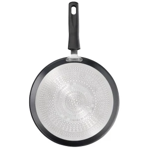 Η κρεπιέρα Tefal Unlimited 25cm είναι σχεδιασμένη με τέτοιο τρόπο ώστε να επιτρέπει την ομοιόμορφη κατανομή της θερμότητας για να ψήνεται σωστά η ζύμη της κρέπας. Είναι κατασκευασμένη από αλουμίνιο, ένα υλικό που την κάνει ελαφριά, ιδιαίτερα ανθεκτική στη σκουριά και πολύ γρήγορη στο ζέσταμα.