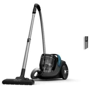 Με την ηλεκτρική σκούπα Rowenta RO7B11 Green Force μαύρο aνακαλύψτε την αθόρυβη ηλεκτρική σκούπα κυκλωνικής τεχνολογίας Green Force Max, ο τέλειος συνδυασμός μεταξύ δύναμης και βιωσιμότητας Το μοτέρ χαμηλής κατανάλωσης έως και 900 W προσφέρει εξαιρετική απορρόφηση για άψογα καθαριστικά αποτελέσματα σε όλους τους τύπους δαπέδων και επιφανειών, με βιώσιμο σχεδιασμό κατασκευασμένο από 67% ανακυκλωμένο πλαστικό και ανακυκλώσιμο έως και 87%. Αυτή η ηλεκτρική σκούπα είναι εξοπλισμένη με δοχείο σκόνης XXL για μεγαλύτερη αυτονομία και άνεση.