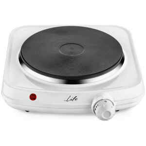 Η επιτραπέζια εστία Life Perfect Cook (221-0184) είναι εμαγιέ, δηλαδή η κλασική εστία όπου διαθέτει τη θερμική αντίσταση από κάτω και η επιφάνεια γύρω της είναι από επίστρωση σμάλτου, η οποία προκύπτει από την εφαρμογή του σμάλτου (γυαλί) επάνω σε μέταλλο.