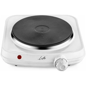 Η επιτραπέζια εστία Life Perfect Cook (221-0184) είναι εμαγιέ, δηλαδή η κλασική εστία όπου διαθέτει τη θερμική αντίσταση από κάτω και η επιφάνεια γύρω της είναι από επίστρωση σμάλτου, η οποία προκύπτει από την εφαρμογή του σμάλτου (γυαλί) επάνω σε μέταλλο.