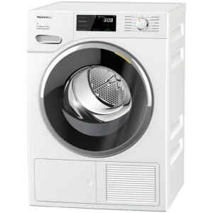 Στεγνωτήριο ρούχων Miele TWF760WP με τεχνολογία EcoDry της Miele εγγυάται συνεχώς χαμηλή κατανάλωση ρεύματος και μικρούς χρόνους στεγνώματος. Με την αποτελεσματική αλληλεπίδραση του συστήματος φίλτρου της Miele και του εναλλάκτη θερμότητας που δεν χρειάζεται συντήρηση, ο εναλλάκτης θερμότητας δεν φράζει ποτέ με χνούδια μειώνοντας μόνιμα την απόδοση. Τα στεγνωτήρια με αντλία θερμού αέρα της Miele λειτουργούν πάντα οικονομικά με το σύστημα EcoDry - για όλη τη ζωή της συσκευής σας.
