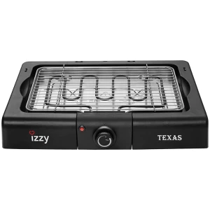 Η ηλεκτρική ψησταριά Izzy Texas 2400 IZ-8102 με ισχύς των 2400W υπόσχεται να απολαμβάνεις τα γεύματα πιο γρήγορα και εύκολα από ποτέ. Παράλληλα, ο θερμοστάτης είναι πλήρως ρυθμιζόμενος για να πετυχαίνεις ακόμα καλύτερα αποτελέσματα στο ψήσιμο.