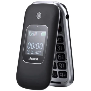 Το κινητό Tokvia T221 μαύρο διακρίνεται όχι μόνο για την εντυπωσιακή εμφάνισή του αλλά και για την πρακτικότητα που προσφέρει, καθιστώντας το ιδανικό για τους ηλικιωμένους χρήστες. Το κινητό διαθέτει μεγάλα κουμπιά, προσφέροντας άνετη και ευανάγνωστη χρήση. Η σχεδίαση με αναδιπλούμενο πορτάκι προσφέρει επιπλέον προστασία στα πλήκτρα και την οθόνη, καθιστώντας το κινητό ασφαλές και εύκολο στη χρήση. Η ενσωματωμένη βάση φόρτισης και η αξιόπιστη μπαταρία 800mAh καθιστούν το κινητό αυτό ακόμη πιο πρακτικό.