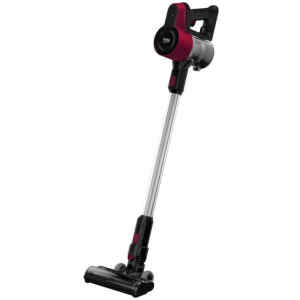 Η επαναφορτιζόμενη σκούπα Beko VRT 50121 VR λειτουργεί με μπαταρία τάσης 21.6 Volt.
