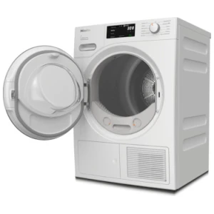 Στεγνωτήριο ρούχων Miele TWF760WP με τεχνολογία EcoDry της Miele εγγυάται συνεχώς χαμηλή κατανάλωση ρεύματος και μικρούς χρόνους στεγνώματος. Με την αποτελεσματική αλληλεπίδραση του συστήματος φίλτρου της Miele και του εναλλάκτη θερμότητας που δεν χρειάζεται συντήρηση, ο εναλλάκτης θερμότητας δεν φράζει ποτέ με χνούδια μειώνοντας μόνιμα την απόδοση. Τα στεγνωτήρια με αντλία θερμού αέρα της Miele λειτουργούν πάντα οικονομικά με το σύστημα EcoDry - για όλη τη ζωή της συσκευής σας.