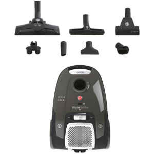Η ηλεκτρική σκούπα Hoover Telios Extra Lite TXL20PET011 είναι μια ευχάριστα αθόρυβη και υψηλής απόδοσης ηλεκτρική σκούπα, σχεδιασμένη να προσφέρει αξιόπιστα αποτελέσματα καθαρισμού σε όλες τις επιφάνειες.
