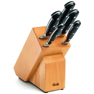 Σετ μαχαίρια Fissler Alaska 5τμχ ψωμιού είναι ιδανικό για όλα τα τρόφιμα με κρούστα, καθώς η οδοντωτή του λάμα επιτρέπει στο μαχαίρι να διαπεράσει την εξωτερική κρούστα χωρίς να τη σπάσει. Έχει μεγάλο μήκος και μπορεί να χρησιμοποιηθεί σε όλα τα τρόφιμα με σκληρή εξωτερική επιφάνεια, ακόμα και σε γλυκά.