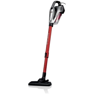 Ηλεκτρική σκούπα Stick Haeger Mercury VC-600.041A με εξαρτήματα που πλένονται σε πλυντήριο πιάτων, κατάλληλο για χρήση σε όλους τους τύπους δαπέδων, απο ανοξείδωτο χάλυβα, κυκλωνικό σύστημα φιλτραρίσματος και τηλεσκοπικός σωλήνας από ανοξείδωτο ατσάλι.