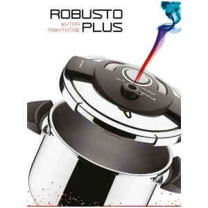 Η χύτρα ταχύτητας Pyramis Robusto Plus 8lt είναι κατασκευασμένη από ανοξείδωτο ατσάλι 18/10, που την καθιστά ανθεκτική στο χρόνο και στη χρήση. Διαθέτει τριπλή θερμoσυσσωρευτική βάση που απορροφά και μεταδίδει τη θερμότητα ομοιόμορφα, για να μαγειρεύετε εύκολα, γρήγορα και με ασφάλεια.