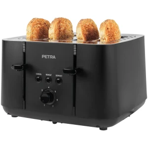 Φρυγανιέρα Petra PT-5565 4 Θέσεων 1850W Μαύρη