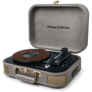 Βαλιτσάκι Πικάπ Muse MT-201 MT-201BTG Γκρι