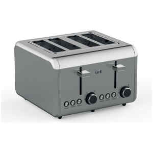 Φρυγανιέρα Life Brekky 221-0423 4 Θέσεων 1500W Inox