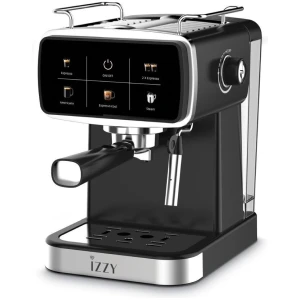 Μηχανή Espresso Izzy IZ-6021 1350W Πίεσης 20bar Μαύρη