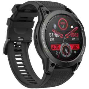 Aiwa SW-A2000 Smartwatch με Παλμογράφο (Μαύρο)
