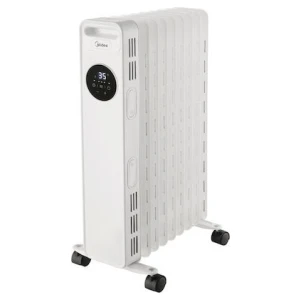 Καλοριφέρ λαδιού Midea NY2009-20MR ισχύος 2000Watt, με 3 επίπεδα ισχύος και 3D σύστημα διάχυσης της θερμότητας για ζεστασιά απ’ άκρη σ’ άκρη. Διατίθεται με τηλεχειρισμό.