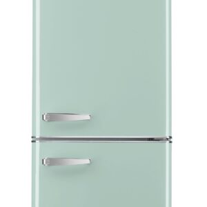 Ψυγειοκαταψύκτης Morris MRS-31252LG Retro πράσινος σχεδιασμένα για όλες τις κουζίνες τα νέα ψυγεία Morris Retro Series ταιριάζουν σε μοντέρνες, κλασικές, industrial και φυσικά vintage κουζίνες.
