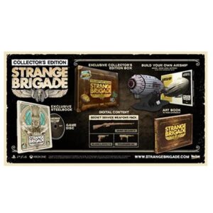 Strange Brigade - Collector's Edition (PS4) στην Αίγυπτο του 1930 μία αρχαία οντότητα, θαμμένη πριν 4000 χρόνια αναστήθηκε. Η Seteki, η Witch Queen είναι και πάλι ζωντανή.