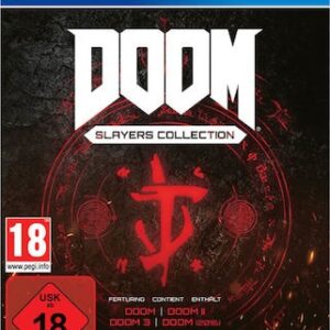 DOOM Slayers Collection PS4 είναι η συλλογή DOOM Slayers σε καθοδηγεί σε περισσότερες από δύο δεκαετίες δαιμονικού συντονισμού, από τα κλασικά που εκλαϊκεύουν το είδος FPS μέχρι το αγαπημένο ριμέικ του κοινού. Εξόπλισε ολόκληρο το οπλοστάσιό σου με καταστροφικά όπλα και πολέμησε ορδές δαιμόνων στον Άρη, τη Γη και διάφορα σημεία της κόλασης, σε ένα παιχνίδι αναγνωρισμένο από τέσσερις κριτικούς: DOOM, DOOM II, DOOM 3, DOOM (2016).