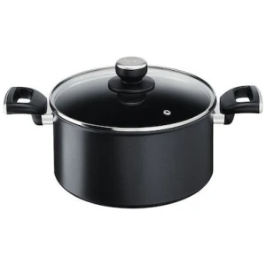 Χύτρα Tefal Unlimited G25546 24cm απόλυτα ανθεκτικό στις γρατσουνιές! Η ολοκαίνουργια αντιχαρακτική και αντικολλητική επίστρωση TITANIUM διαρκεί έως και έξι φορές περισσότερο (σε σχέση με τα απλά αντικολλητικά σκεύη) και συνδυάζει την ευκολία της αντικολλητικής επίστρωσης με την εξαιρετική αντοχή στις γρατσουνιές,ακόμα και από μεταλλικά μαγειρικά εργαλεία. Δημιουργήστε λαχταριστά αποτελέσματα χωρίς κόπο, για άψογο σοτάρισμα και υγιεινά πιάτα χωρίς προσθήκη λαδιού.