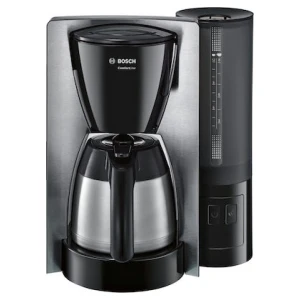 Καφετιέρα φίλτρου Bosch TKA6A683 Black με την περιστρεφόμενη βάση φίλτρου, ο πρωινός καφές είναι έτοιμος με ελάχιστες κινήσεις. Αρκεί ένα τράβηγμα της θήκης φίλτρου προς τα έξω, γεμίζοντας ή αφαιρώντας το φίλτρο, και τοποθέτηση της θήκης ξανά πίσω στη θέση της...και έτοιμος!
