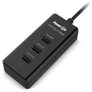 Charger Power On CH-60 με 3 x USB θύρες smart chip: ελέγχει την υπερβολική θερμοκρασία, προστατεύει από την υπερφόρτωση και το βραχυκύκλωμα. Όταν η συσκευή είναι πλήρως φορτισμένη γίνεται αυτόματα διακοπή ρεύματος, ώστε να εξασφαλίσει την ασφάλειά σας. Μπλε LED power indicator- φως που δείχνει την κατάσταση φόρτισης της συσκευής.