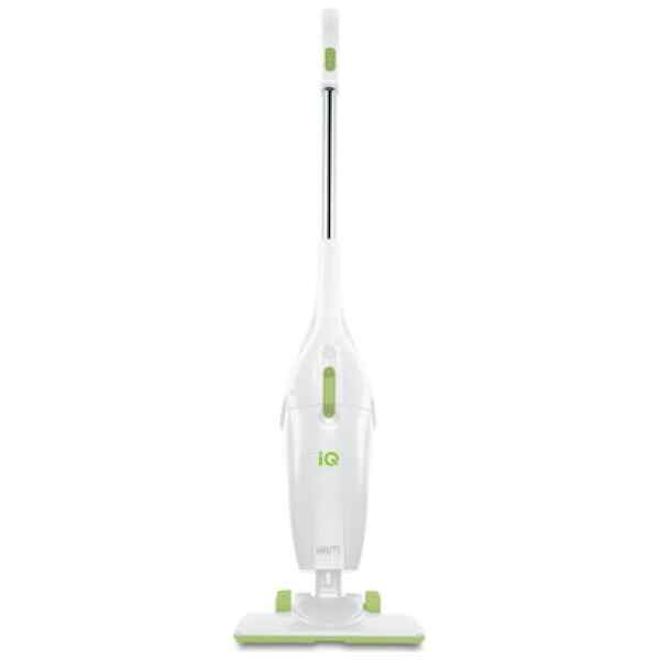 Η σκούπα ηλεκτρική IQ VC-920 White σε λευκό χρώμα λειτουργεί είτε σαν σκουπάκι χειρός είτε μαζί με το μπαστούνι του. Διαθέτει σύστημα διπλού φιλτραρίσματος και έχει πρωτοποριακό πέλμα για καλύτερο σκούπισμα του δαπέδου και των χαλιών.