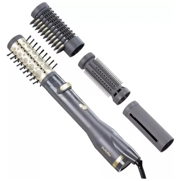 Βούρτσα μαλλιών Babyliss AS520E με κεραμική επίστρωση για ίσιωμα και styling μαζί. Εντυπωσιακά αποτελέσματα styling.