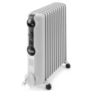 Καλοριφέρ λαδιού Delonghi TRRS 0920 προσφέρει ζεστασιά που διαρκεί χάρη στη μακρά θερμική αδράνεια του λαδιού της συσκευής και απλώνεται αθόρυβα και ομοιόμορφα σε όλο τον χώρο. Ορίστε εύκολα την επιθυμητή θερμοκρασία και προσαρμόστε τις ρυθμίσεις ισχύος με τους ρυθμιζόμενους διακόπτες.