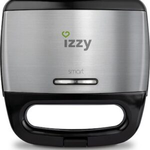 Τοστιέρα Izzy Smart K-77 ισχύος 800 watt με αντικολλητικές πλάκες γκριλ και δυνατότητες αποθήκευσης καλωδίου-κάθετης αποθήκευσης. Είναι για 2 τοστ, εύκολος καθαρισμός, λυχνίες λειτουργίας και επίτευξης θερμοκρασίας, αποθήκευση καλωδίου και με κάθετη αποθήκευση.