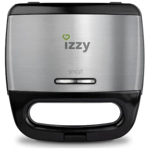 Τοστιέρα Izzy Smart K-77 ισχύος 800 watt με αντικολλητικές πλάκες γκριλ και δυνατότητες αποθήκευσης καλωδίου-κάθετης αποθήκευσης. Είναι για 2 τοστ, εύκολος καθαρισμός, λυχνίες λειτουργίας και επίτευξης θερμοκρασίας, αποθήκευση καλωδίου και με κάθετη αποθήκευση.