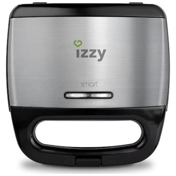Τοστιέρα Izzy Smart K-77 ισχύος 800 watt με αντικολλητικές πλάκες γκριλ και δυνατότητες αποθήκευσης καλωδίου-κάθετης αποθήκευσης. Είναι για 2 τοστ, εύκολος καθαρισμός, λυχνίες λειτουργίας και επίτευξης θερμοκρασίας, αποθήκευση καλωδίου και με κάθετη αποθήκευση.