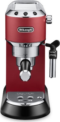 Η μηχανή Espresso Delonghi Dedica Pump Espresso Red EC685.R φτιάχνει εύκολα έναν πλούσιο και ομοιογενή Espresso με τέλειο καϊμάκι, από οποιοδήποτε αγαπημένο χαρμάνι.