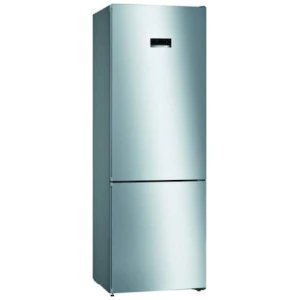 Ψυγειοκαταψύκτης Bosch KGN49XIEA Inox μόλις 10 εκατοστά επιπλέον πλάτος, κάνουν τόσο μεγάλη διαφορά σε ωφέλιμο χώρο! Χάρη σε αυτά τα επιπλέον εκατοστά, σε σύγκριση με ένα συνηθισμένο μοντέλο, μπορείτε να αποθηκεύσετε εύκολα ακόμη και μεγάλα μαγειρικά σκεύη, ολόκληρα ταψιά και δίσκους σερβιρίσματος και άλλα μεγάλα δοχεία και αντικείμενα.