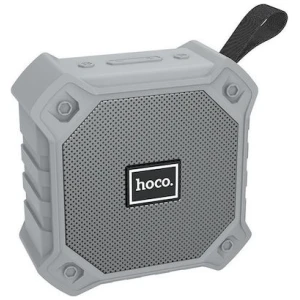 Το φορητό ηχείο Hoco BS34 Grey με ισχύ 5 watt, είναι full range και μπορεί να αναπαράγει οποιοδήποτε μουσικό κομμάτι με περιορισμένη όμως απόδοση στο μπάσο, καθώς δεν διαθέτει subwoofer. Mε μια πλήρη φόρτιση, σας προσφέρει έως 3 ώρες συνεχούς αναπαραγωγής μουσικής. Επιπλέον διαθέτει ραδιόφωνο για να ακούτε τους αγαπημένους σταθμούς, hands free για να μιλάτε άνετα μέσω της ανοιχτής ακρόασης και δυνατότητα φόρτισης μέσω usb, για να μπορείτε εύκολα να το φορτίσετε με powerbank. Με βαθμό προστασίας IPΧ5, μπορείτε να πάρετε το ηχείο κοντά σας στη θάλασσα ή την πισίνα, καθώς έχει αντοχή σε ρίψεις νερού (π.χ. βροχή).